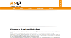 Desktop Screenshot of broadcastmediaport.com