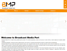 Tablet Screenshot of broadcastmediaport.com